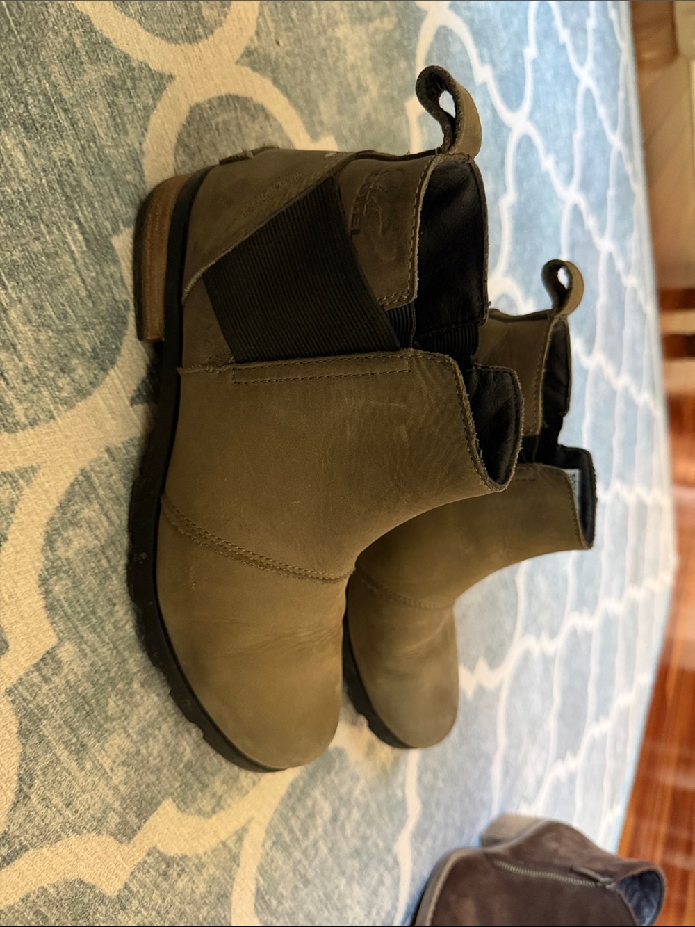 Sorel Olive Green Chelsea Winter Boots
